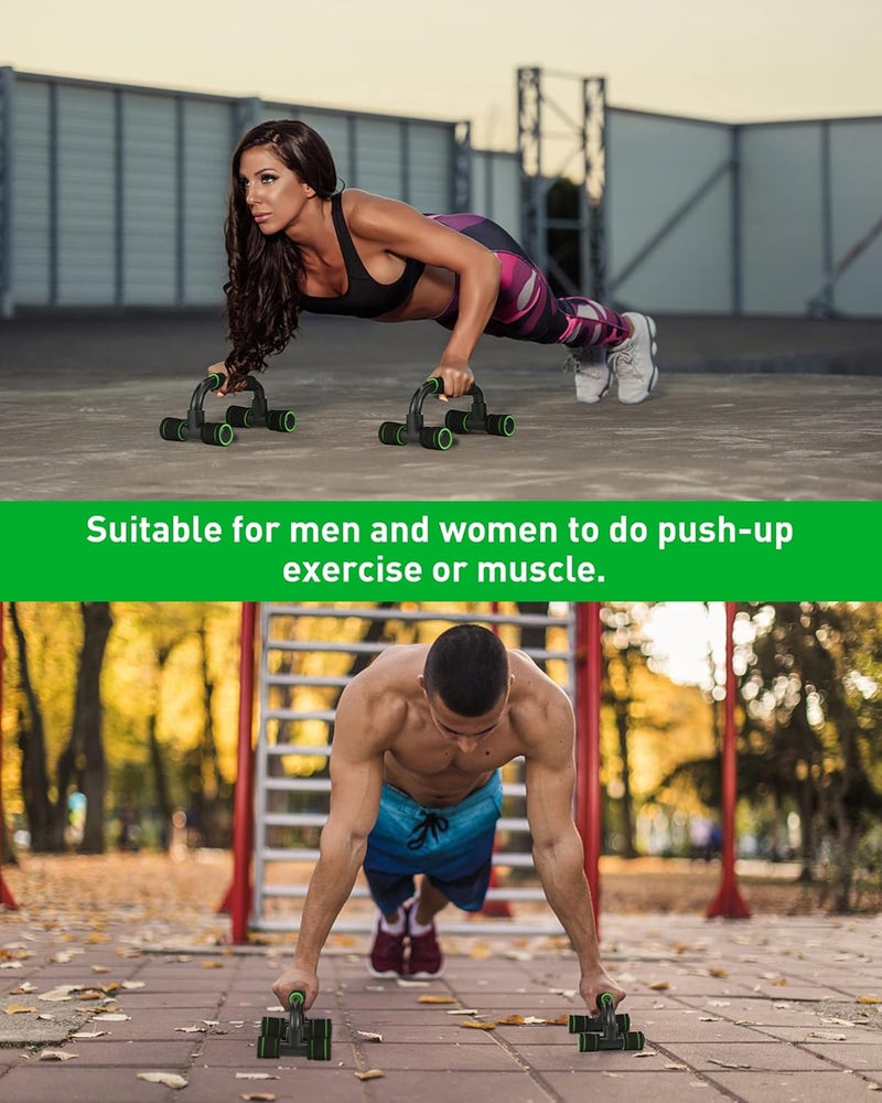 CUNCUI Push up Bar, Structure Portable for Home Fitness Training, Push Up Stands Handle for Floor Workouts, Suitable for Men and Women. - Image 5